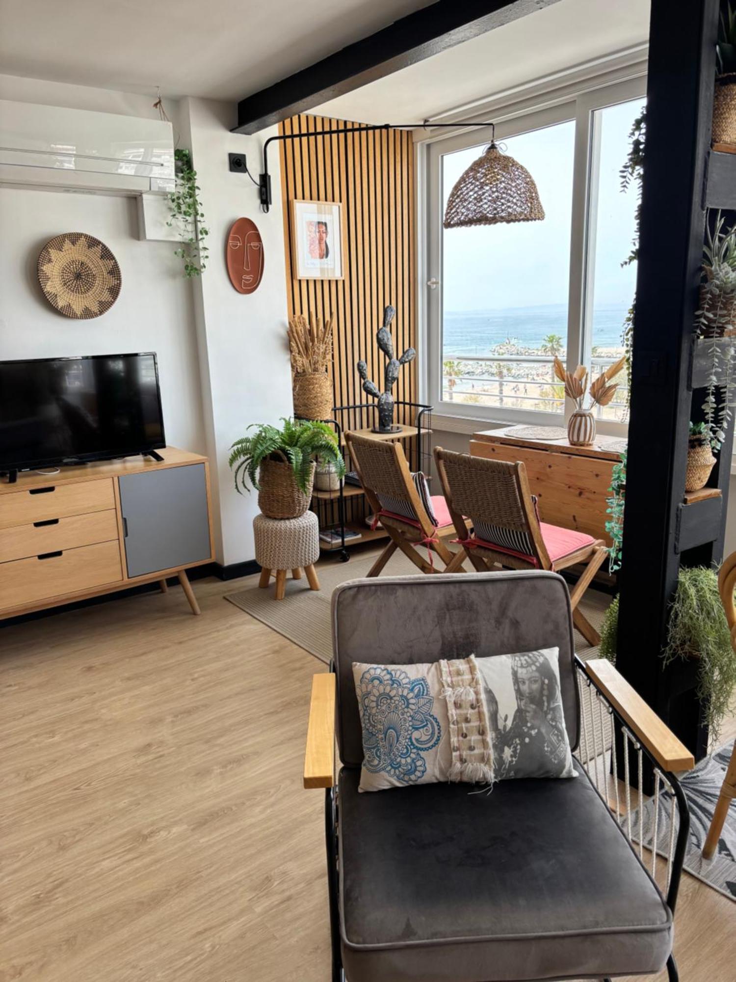 L'Appart-Rosas Boheme Chic, Au Bord De La Mer Exterior foto