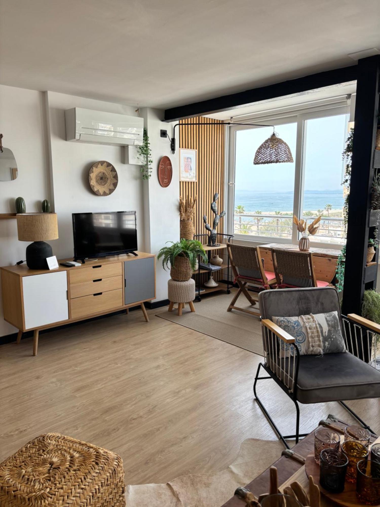 L'Appart-Rosas Boheme Chic, Au Bord De La Mer Exterior foto